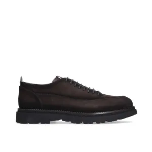 Franceschetti Bern 0128037 Men's Luxury Italian Shoes Suede Leather Derby Sneakers (FCCT1086)