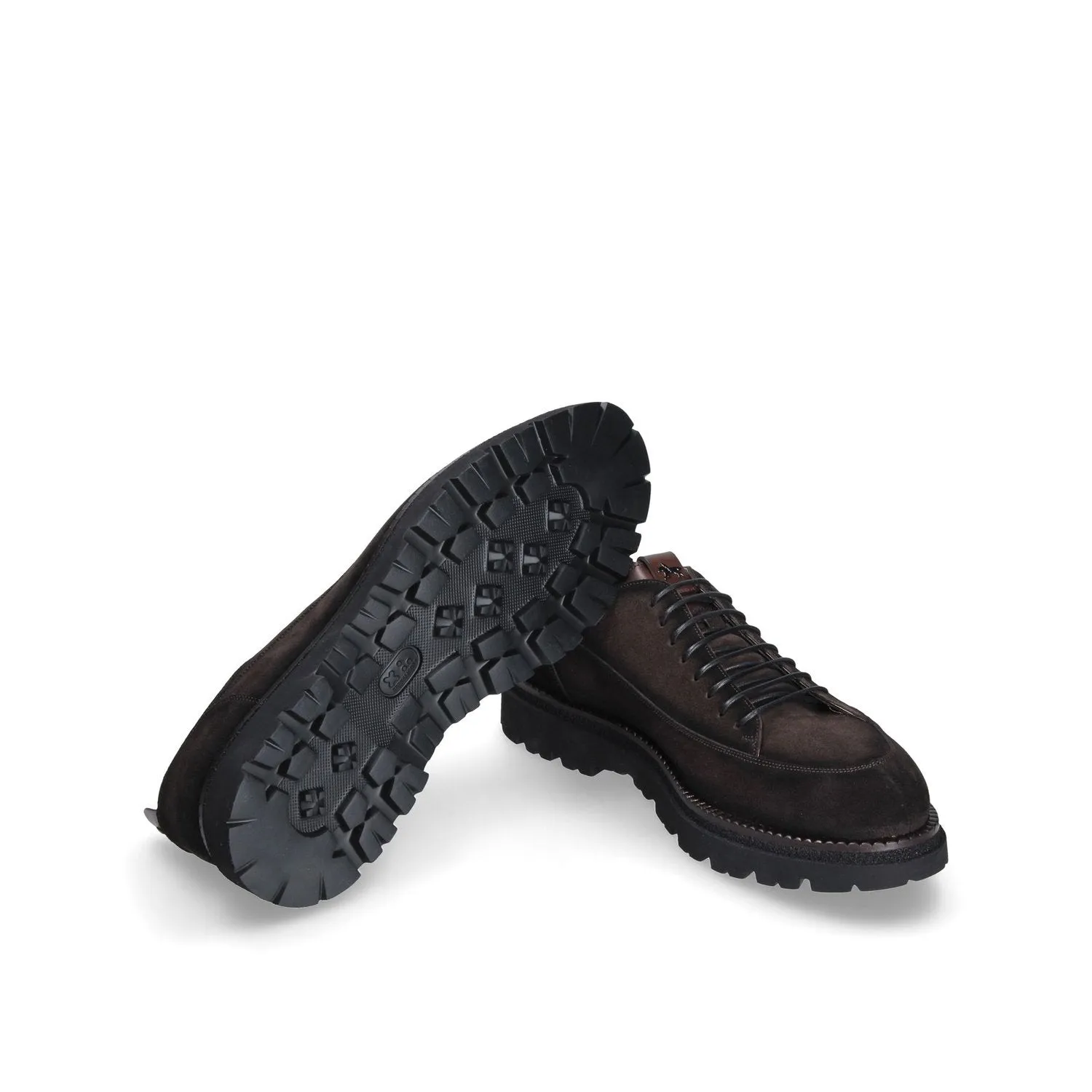 Franceschetti Bern 0128037 Men's Luxury Italian Shoes Suede Leather Derby Sneakers (FCCT1086)