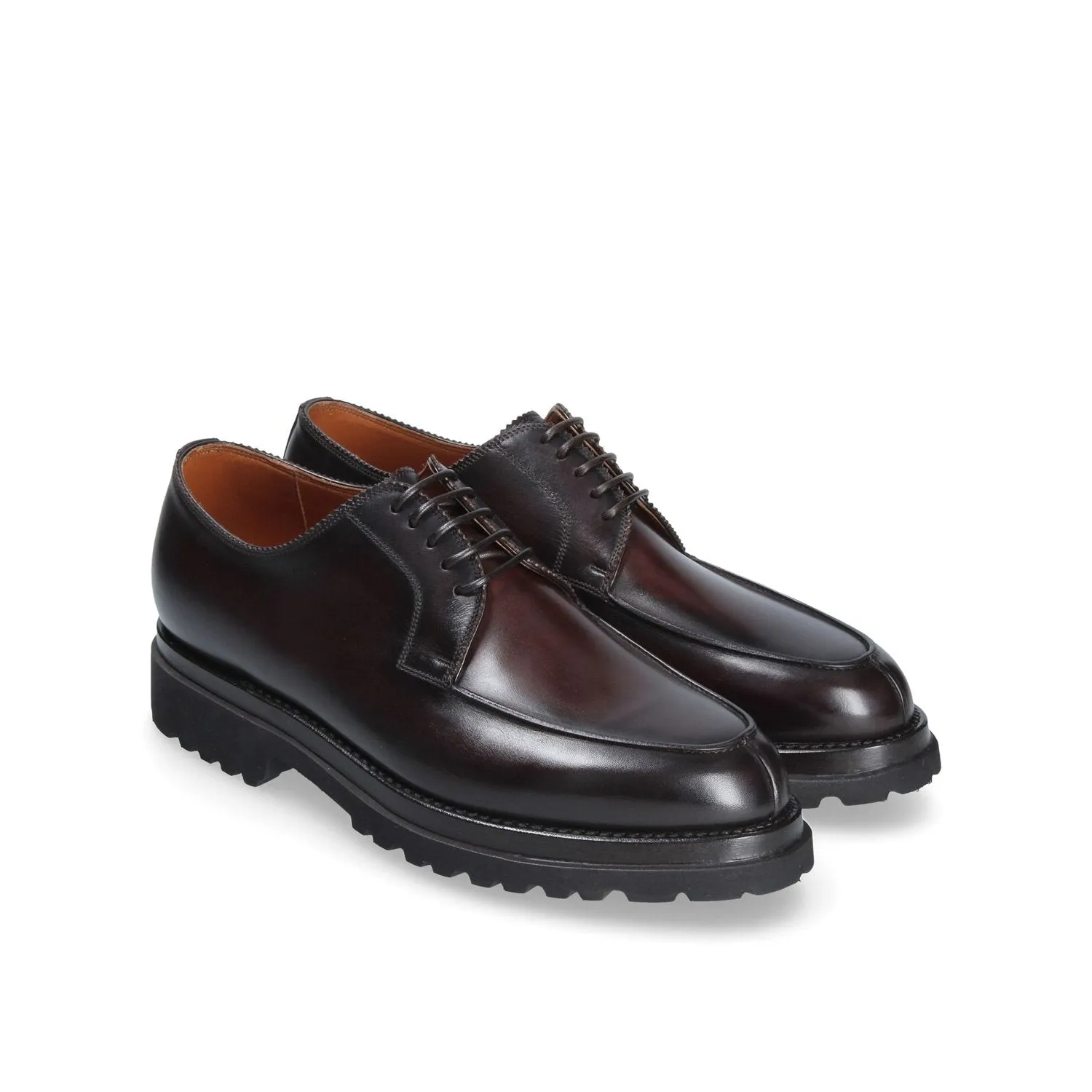 Franceschetti Torun Men's Luxury Italian Shoes Calf-Skin Leather Moccasin Derby (FCCT1097)