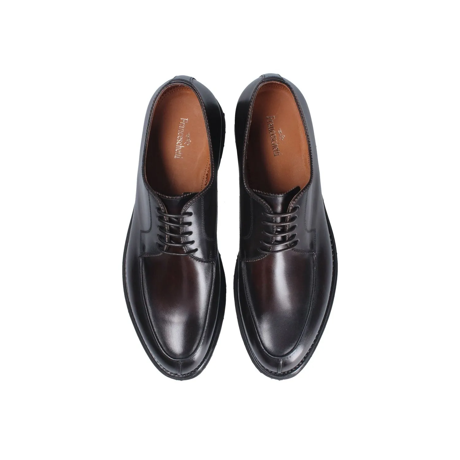 Franceschetti Torun Men's Luxury Italian Shoes Calf-Skin Leather Moccasin Derby (FCCT1097)