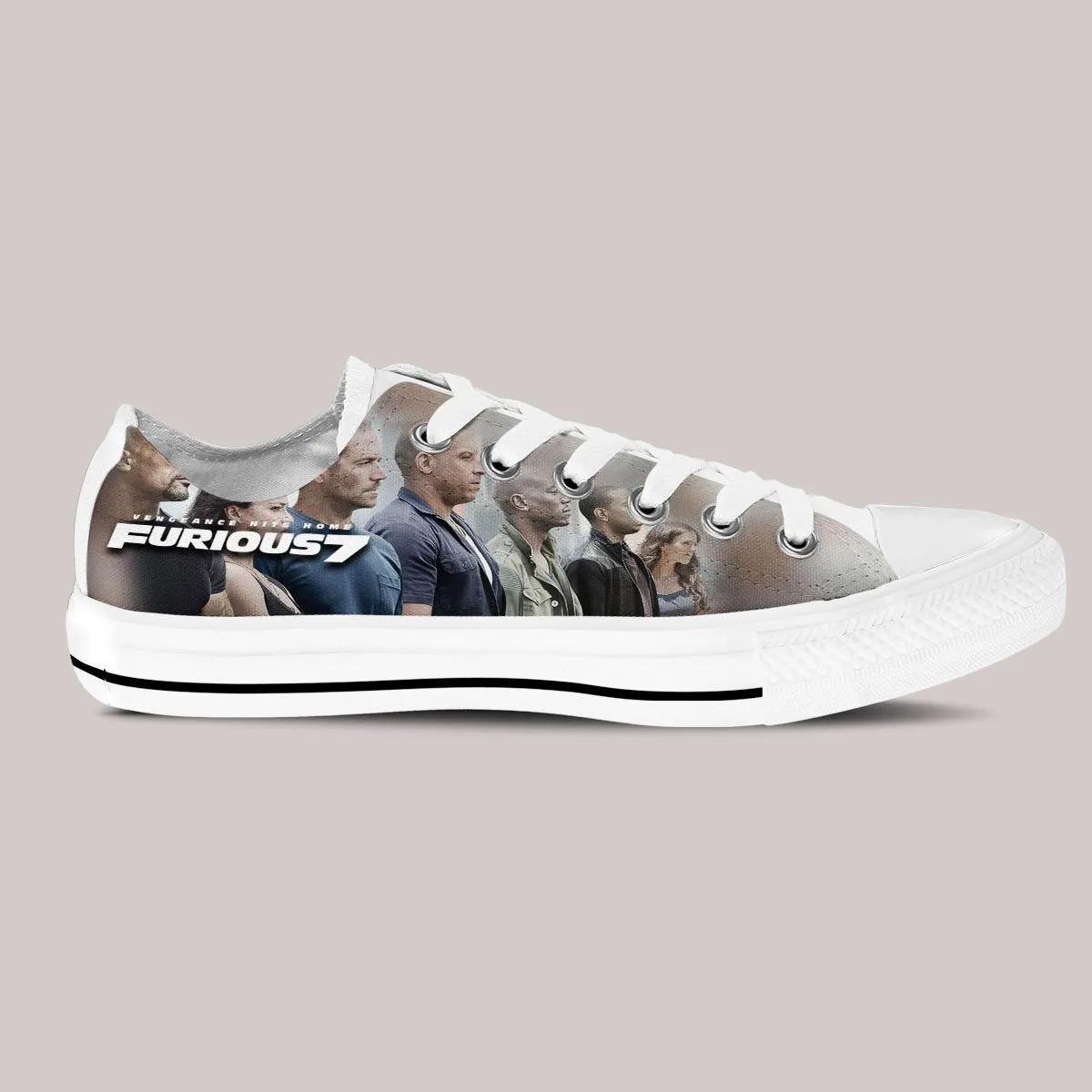 furious 7 mens low cut sneakers cut