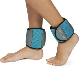 Gaiam Wrist and Ankle Weights, Wearable Bracelet to Strengthen