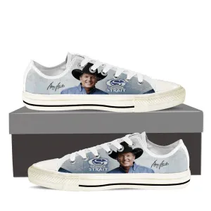 george strait ladies low cut sneakers