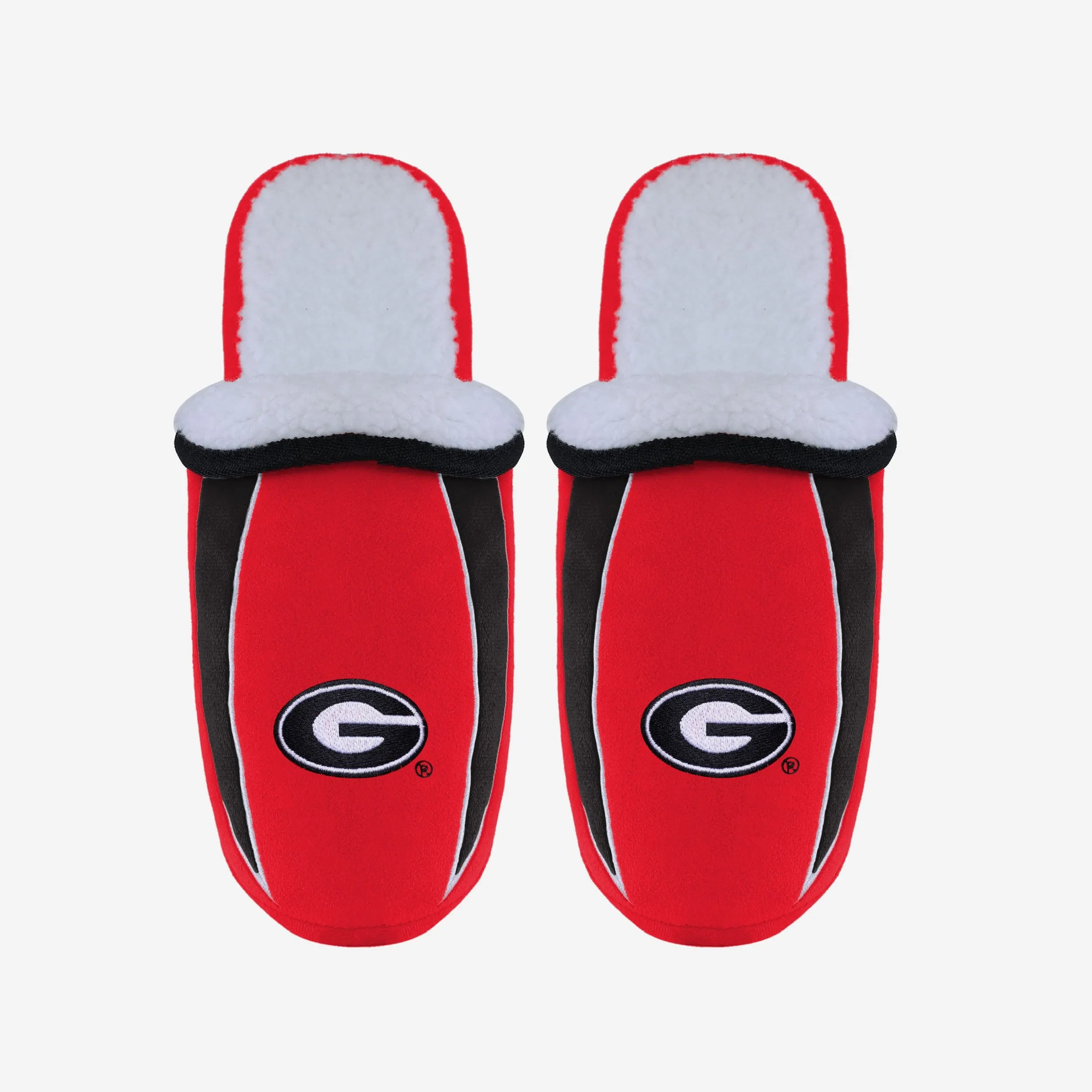 Georgia Bulldogs Sherpa Slide Slipper