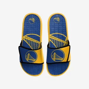 Golden State Warriors Colorblock Big Logo Gel Slide
