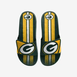 Green Bay Packers Team Stripe Gel Slide