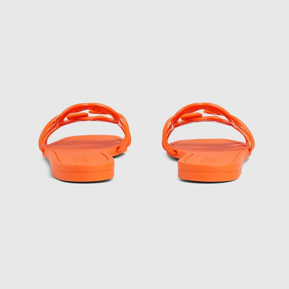 GUCCI WOMEN'S INTERLOCKING G SLIDE SANDAL