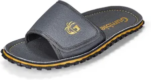 Gumbies Strider Unisex Slides, with Supersoft Cotton Adjustable Strap, Cotton Footbed & Recycled Rubber Sole - Comfort Guaranteed