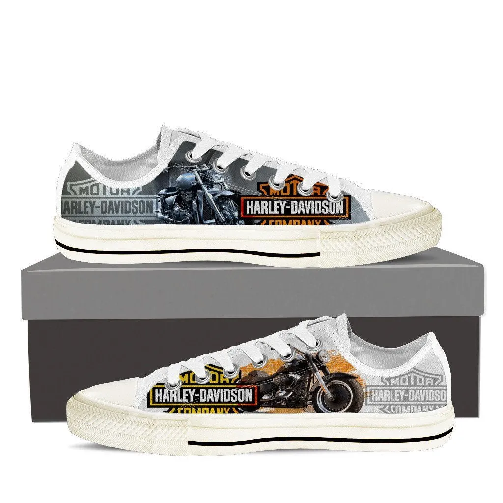 harley davidson ladies low cut sneakers