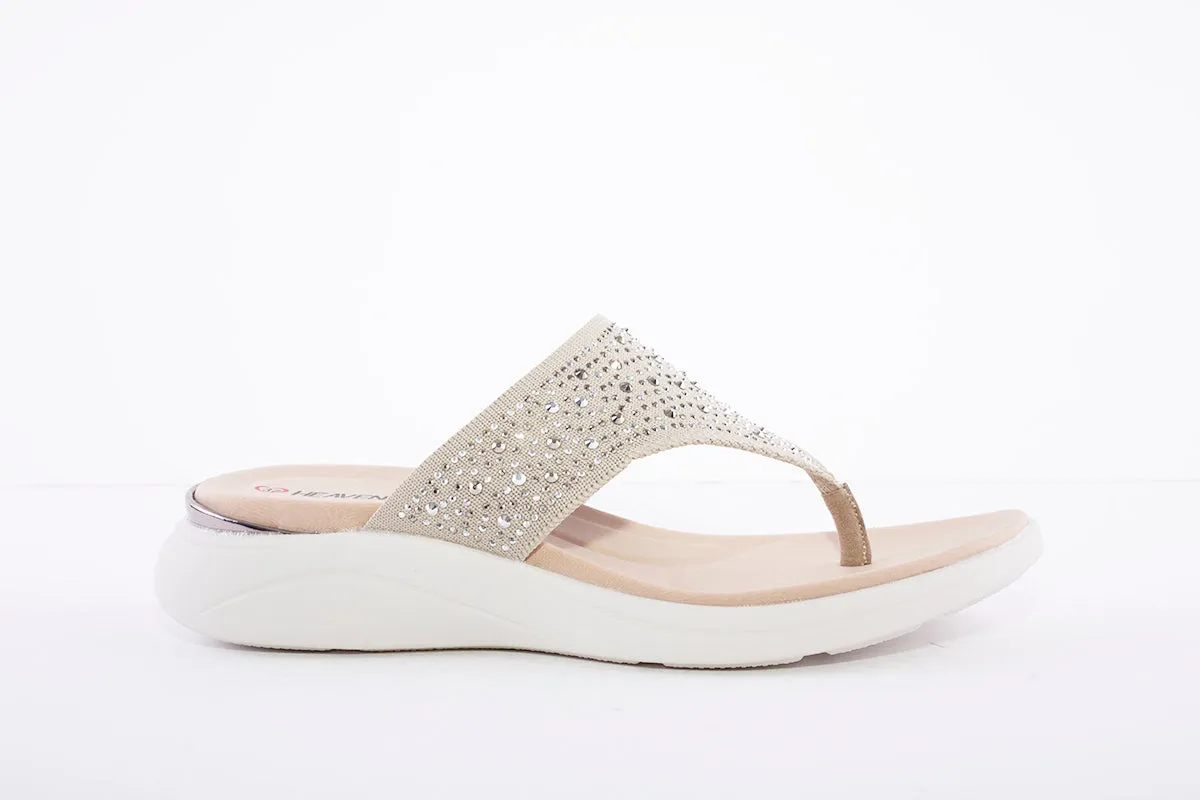 HEAVENLY FEET - Rose Grey Sandal