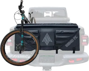 High Roller Tailgate Bike Pad V2 – Tailgate Pads for Trucks – Truck Bike Pad – Accessories for Mountain Bikers, BMX Bikes, Ebikes & More (Compact)
