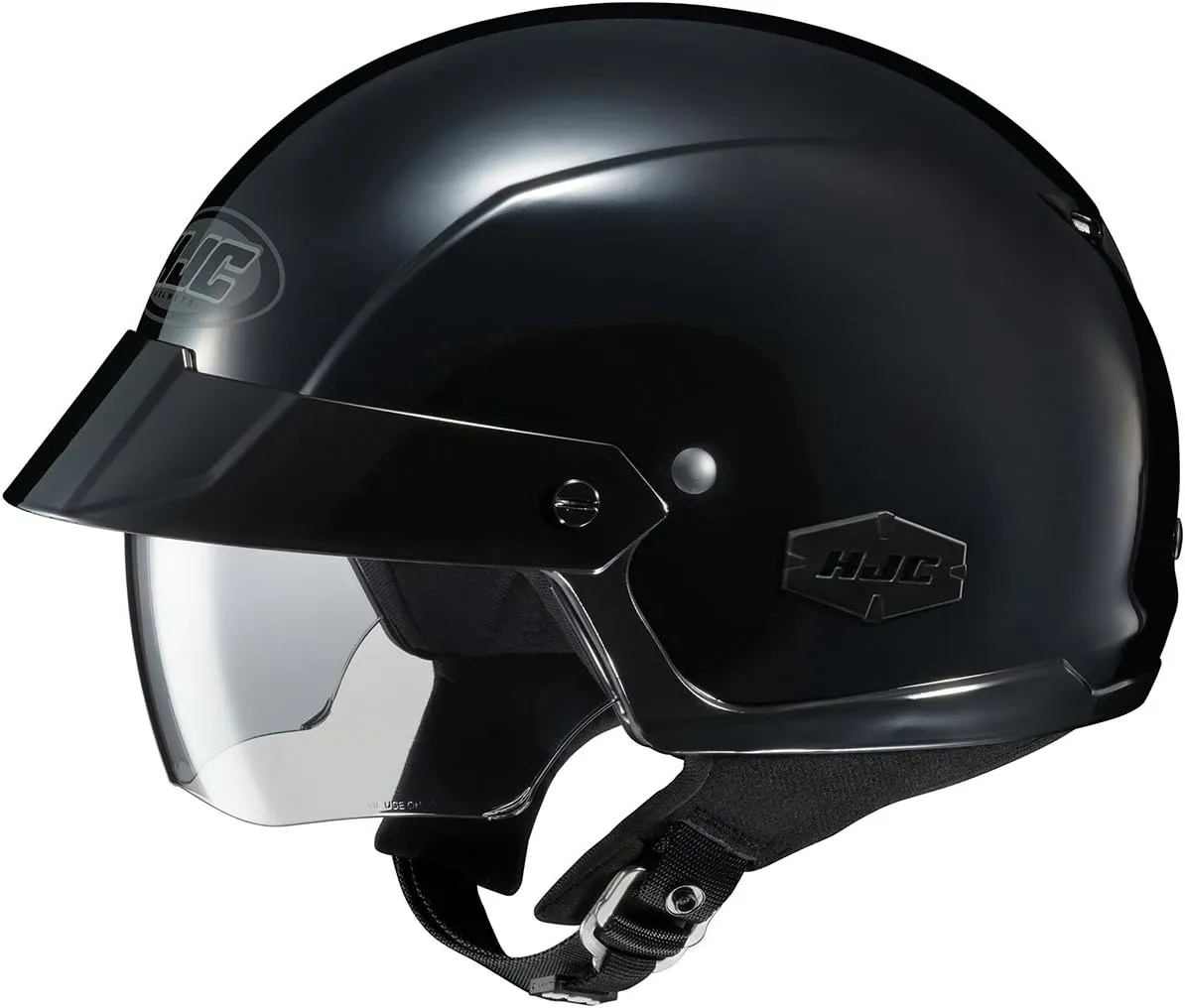 HJC is Men's Cruiser Motorcycle Helmet - Matte Black / Large