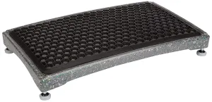 Homecraft Derby Half Step, Elevated Platform with Adjustable Legs for Limited Mobility, Balance, & Coordination, Large Surface Area for Elderly Mobility, Durable Step Stool for Indoor & Outdoor Use