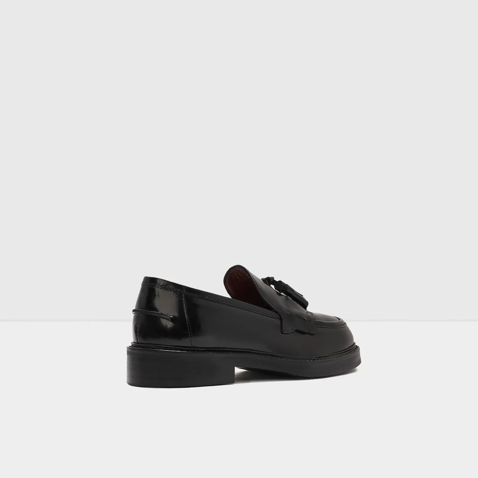 HOMERDA-TR Kadın Siyah Loafer