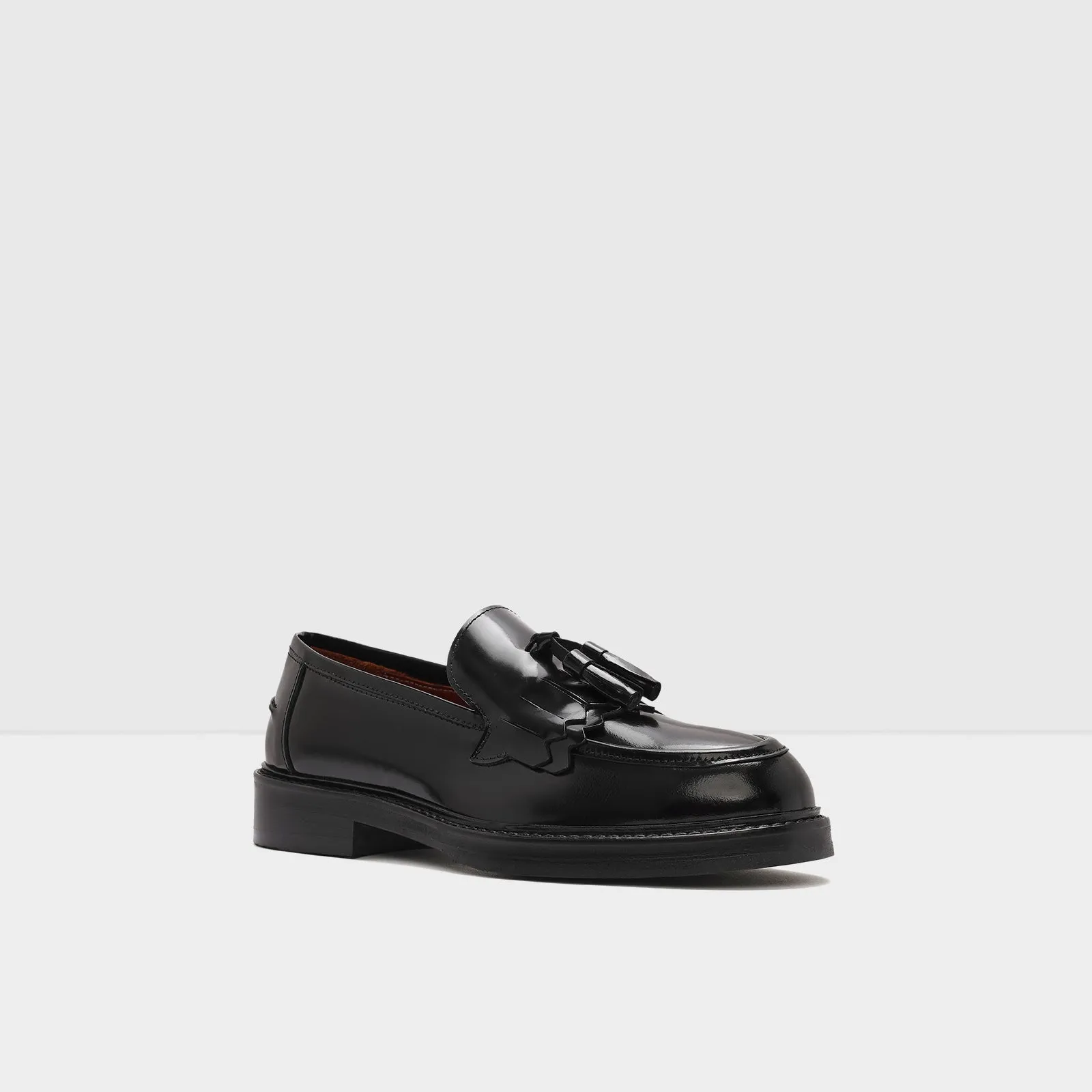 HOMERDA-TR Kadın Siyah Loafer