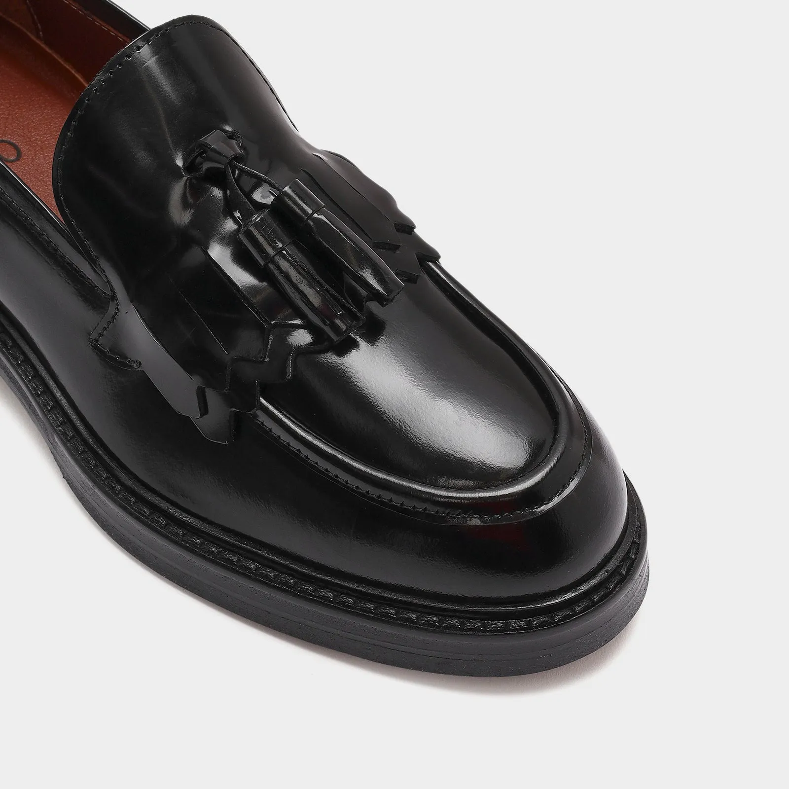 HOMERDA-TR Kadın Siyah Loafer