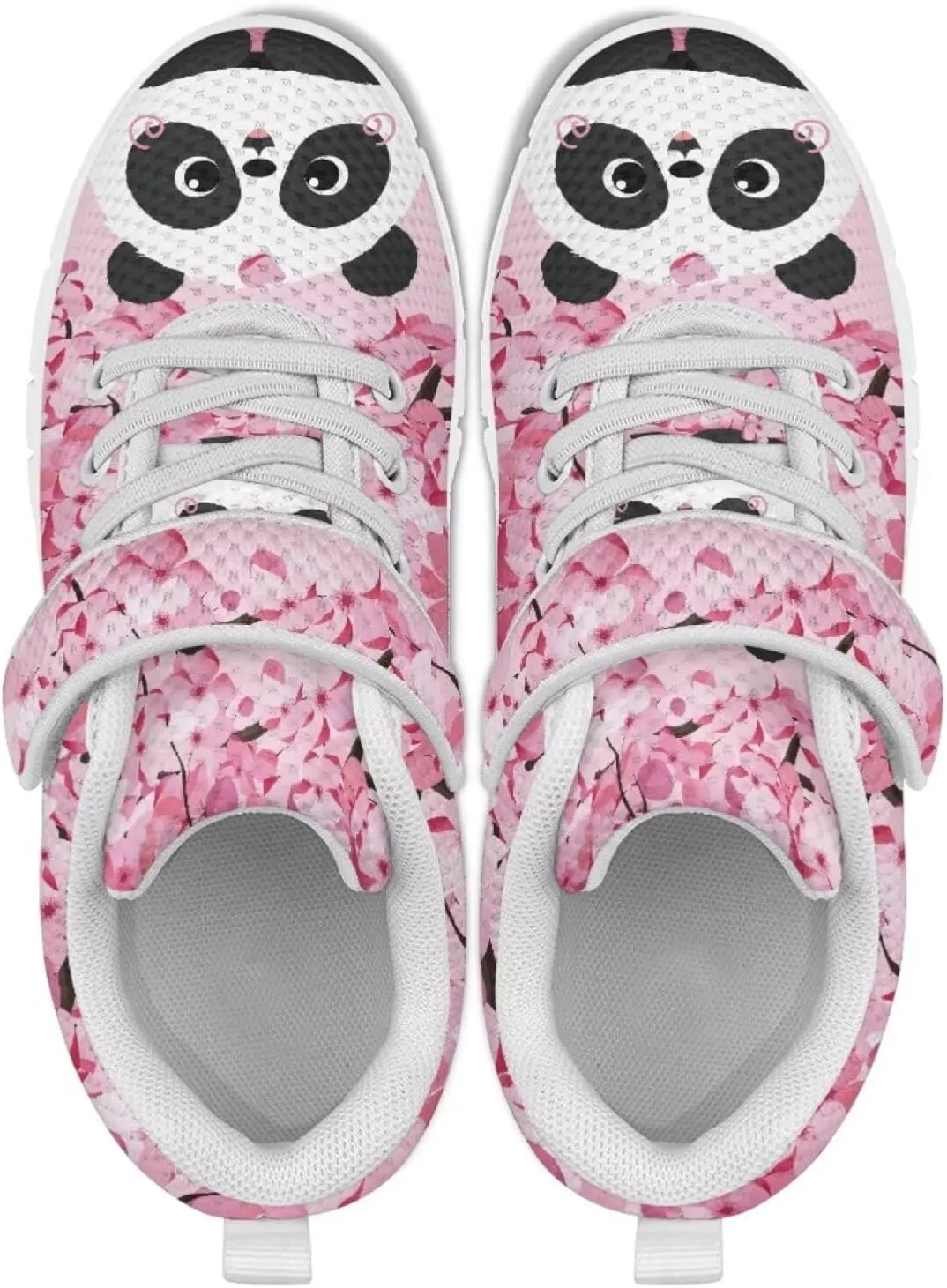 Howilath Sneakers for Kids Girls Sports Tennis Shoes Big Kid Mesh Sneakers with Single Buckle