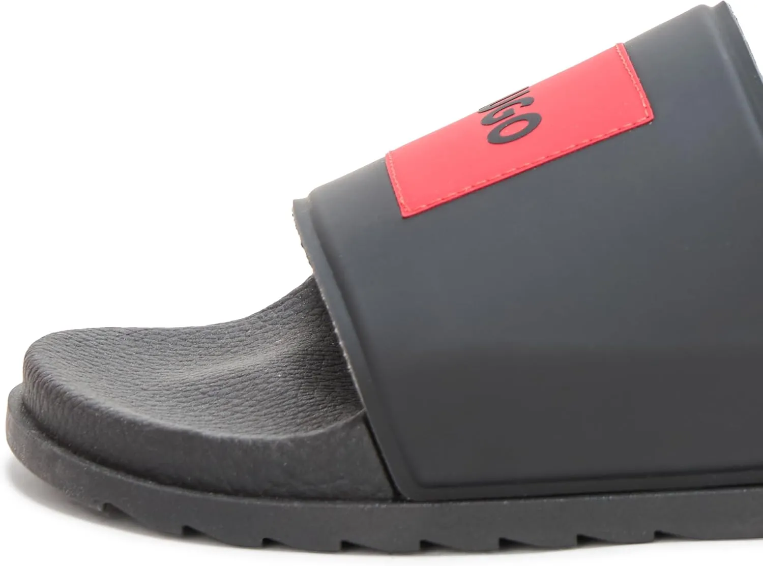 HUGO Men's Slide Sandals with Square Logo