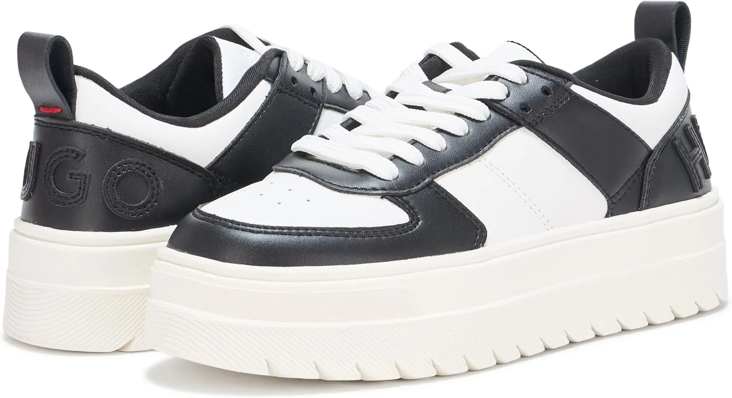 HUGO Women's Lyssa Platform Low Profile Sneaker
