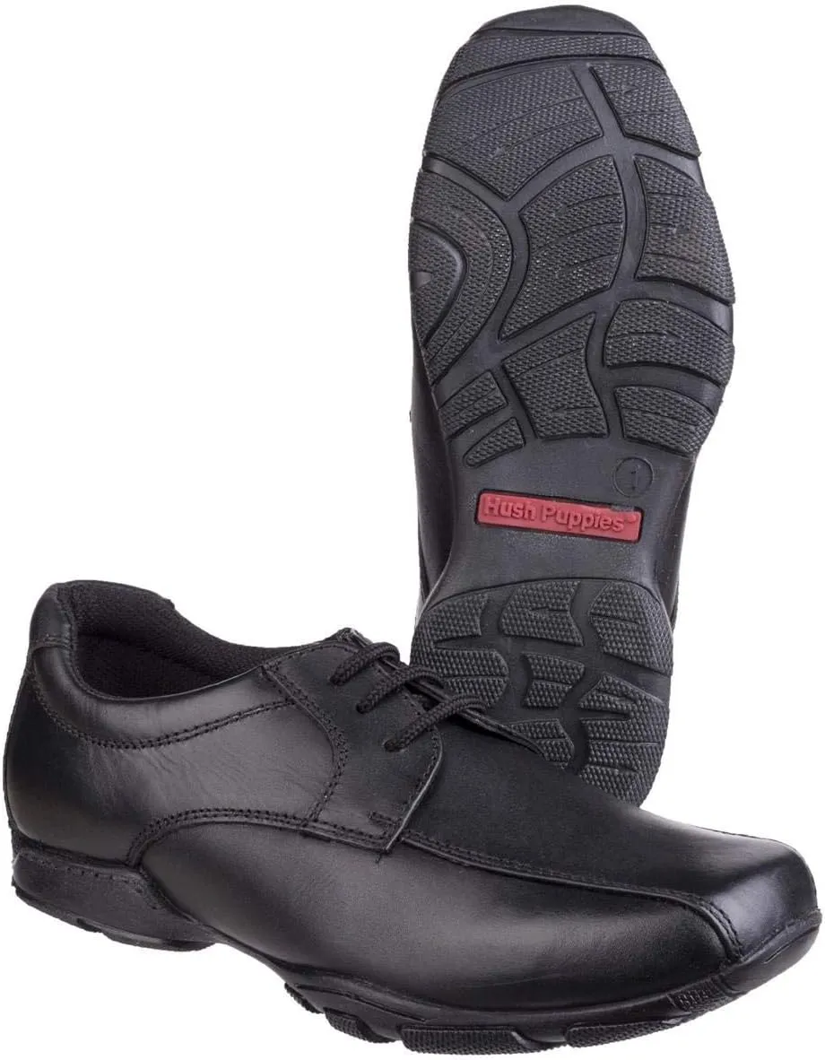 Hush Puppies Boy's Derby School Uniform Shoe