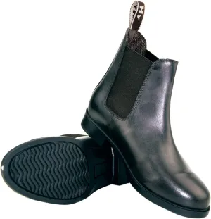 HyLAND Adults Durham Leather Jodhpur Boots (9 US) (Black)