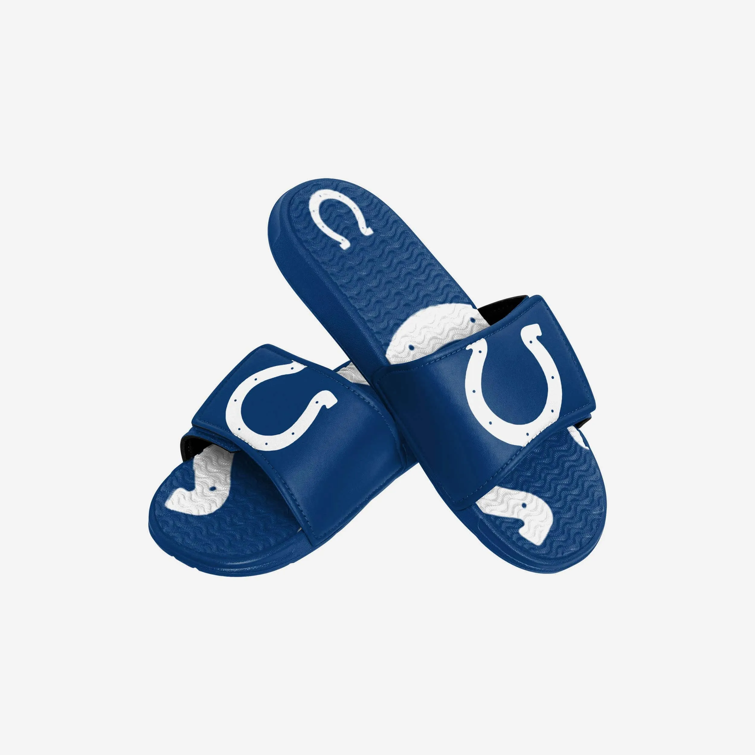 Indianapolis Colts Youth Colorblock Big Logo Gel Slide