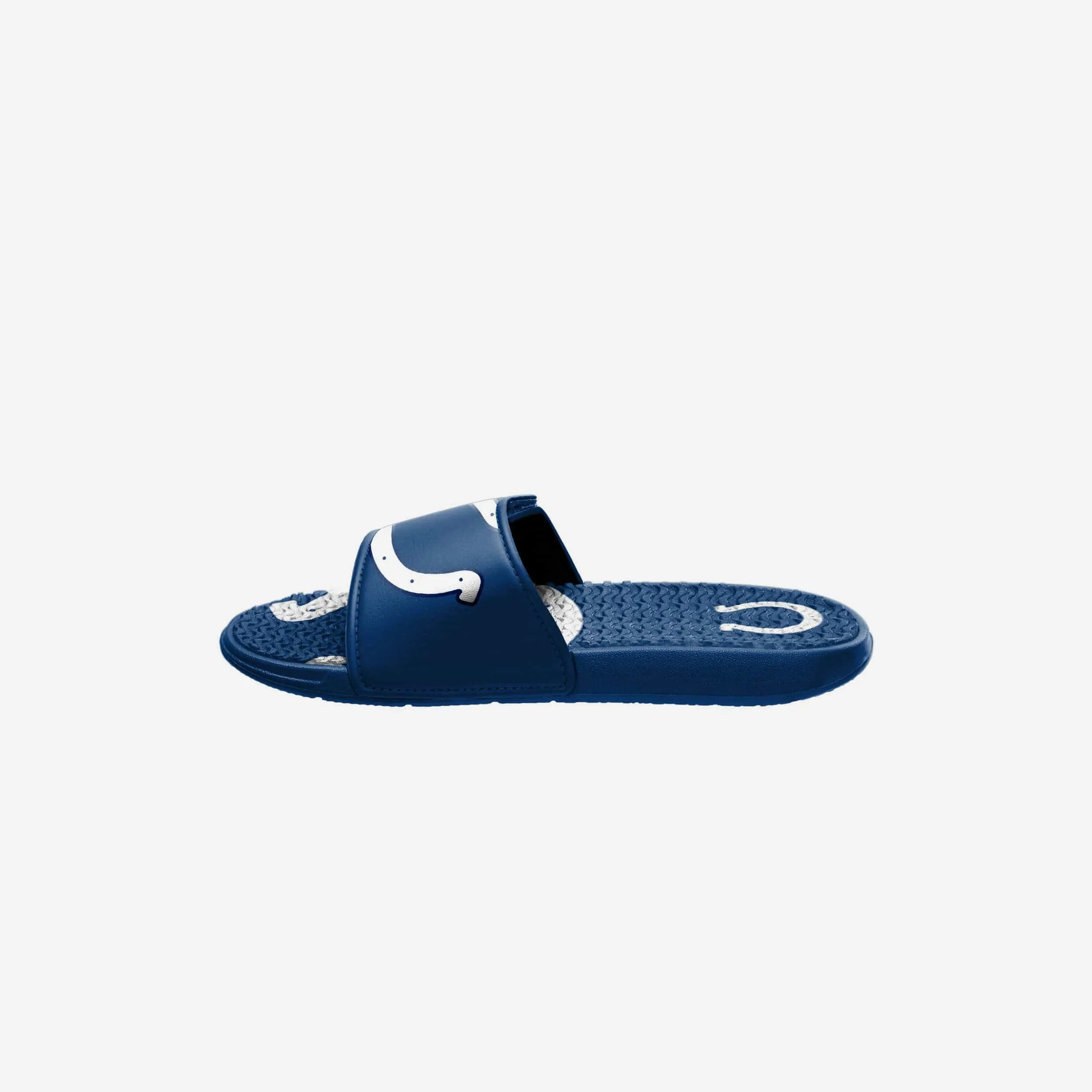 Indianapolis Colts Youth Colorblock Big Logo Gel Slide