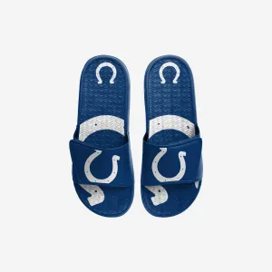 Indianapolis Colts Youth Colorblock Big Logo Gel Slide