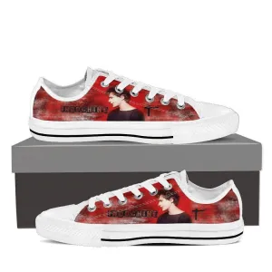 indochine band ladies low cut sneakers