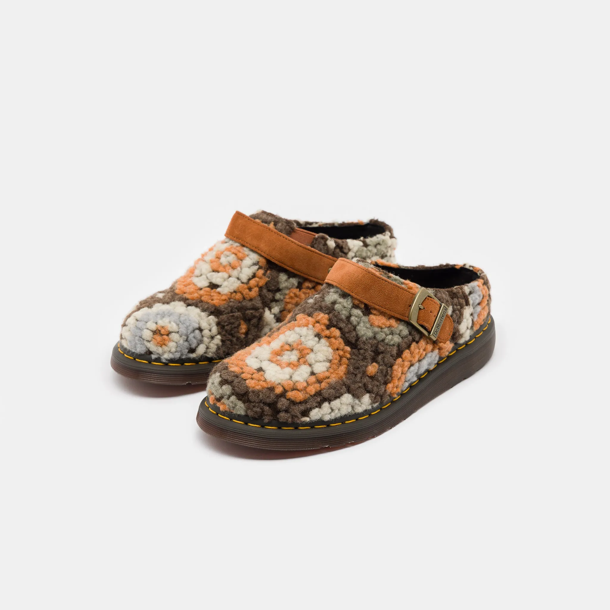 Isham Crochet Mule in Tan/Classic Tan