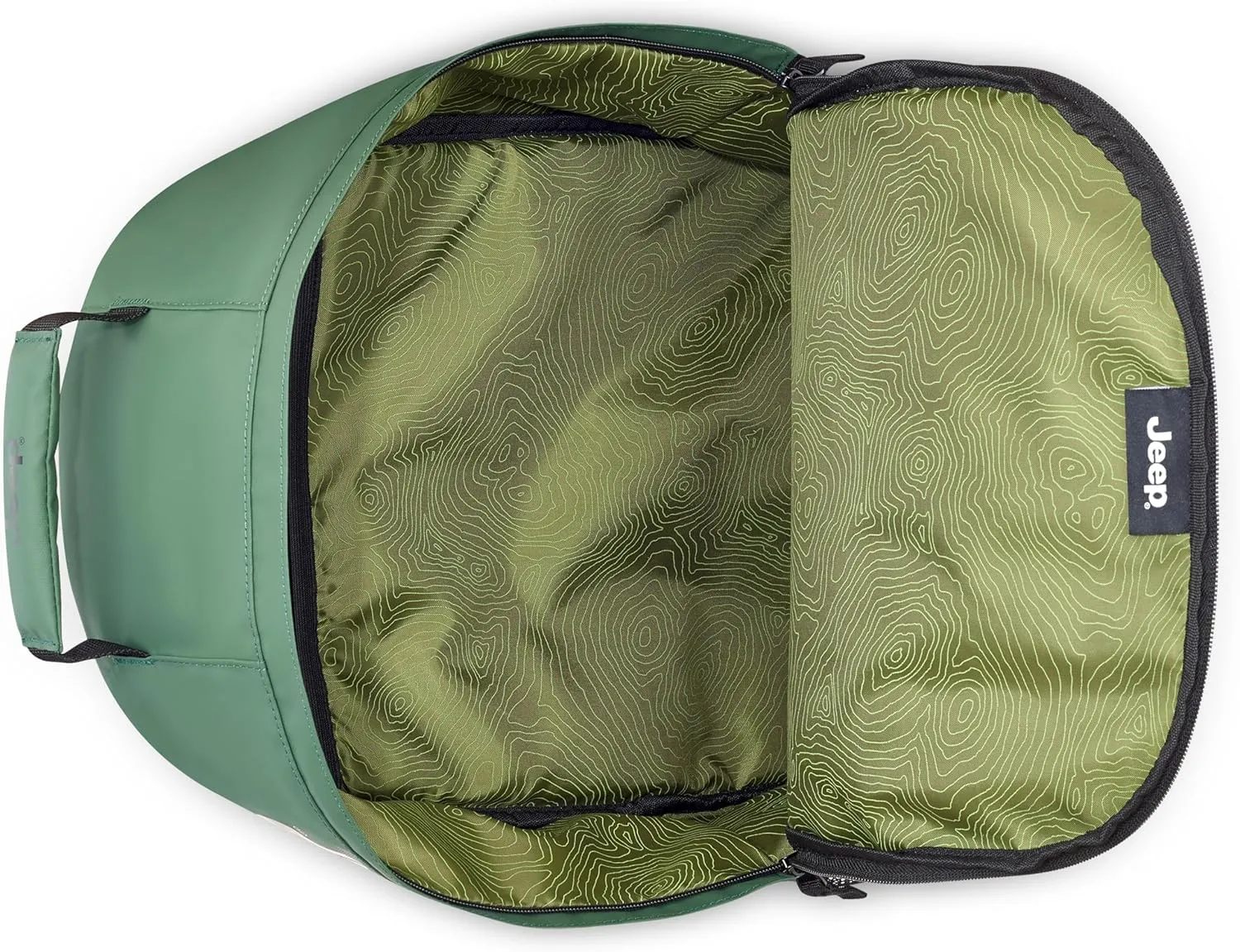 Jeep JS012C Travel Backpack, Green, 15.6" Laptop