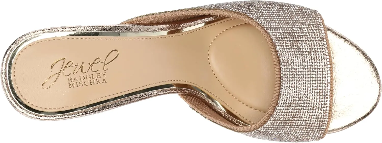 Jewel Badgley Mischka Women's Haya Slide Sandal