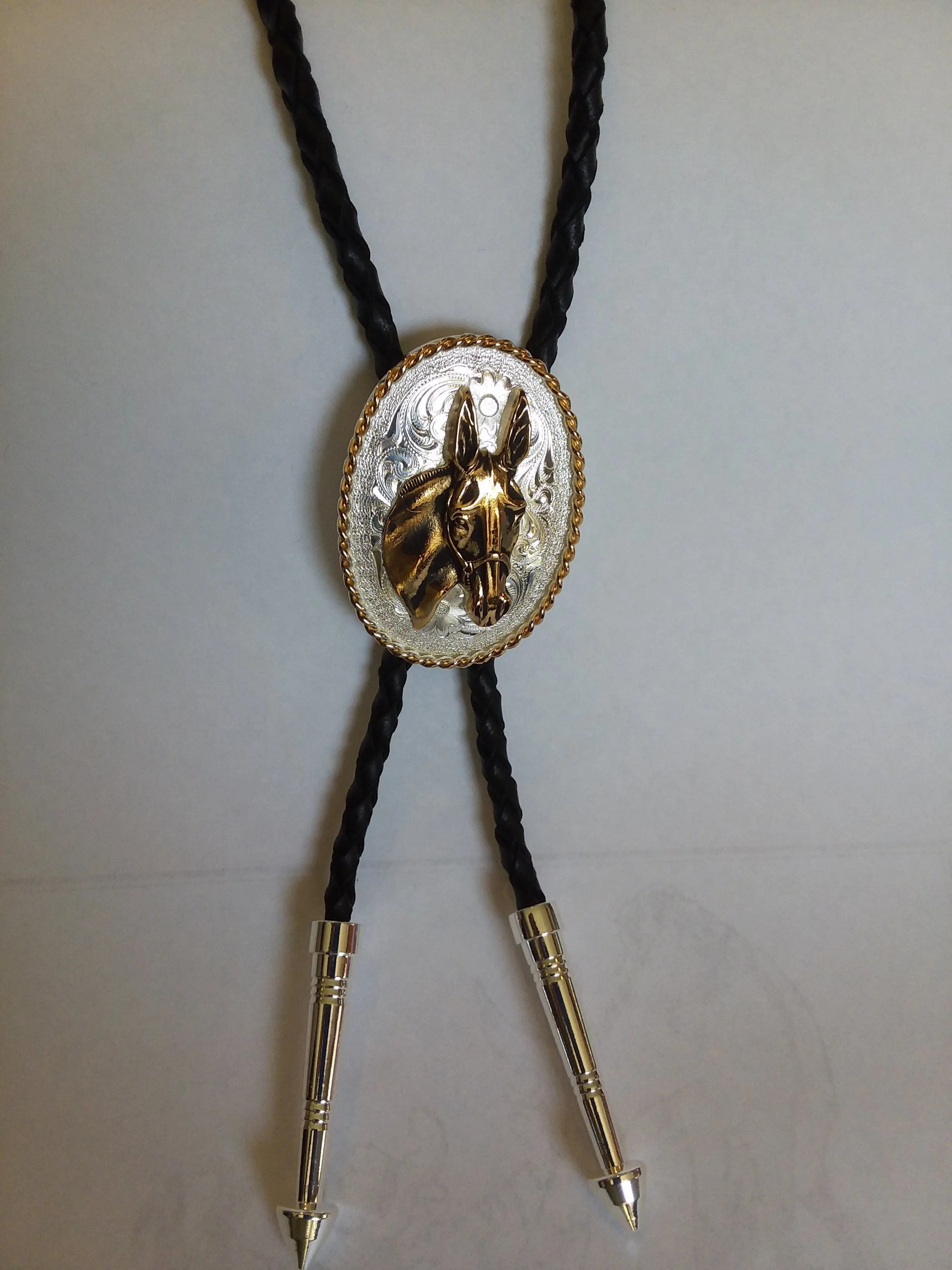Jewelry - Montana Silversmiths -  Bolo Tie with Mule Head