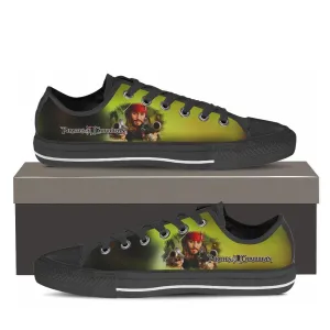 johnny depp ladies low cut sneakers