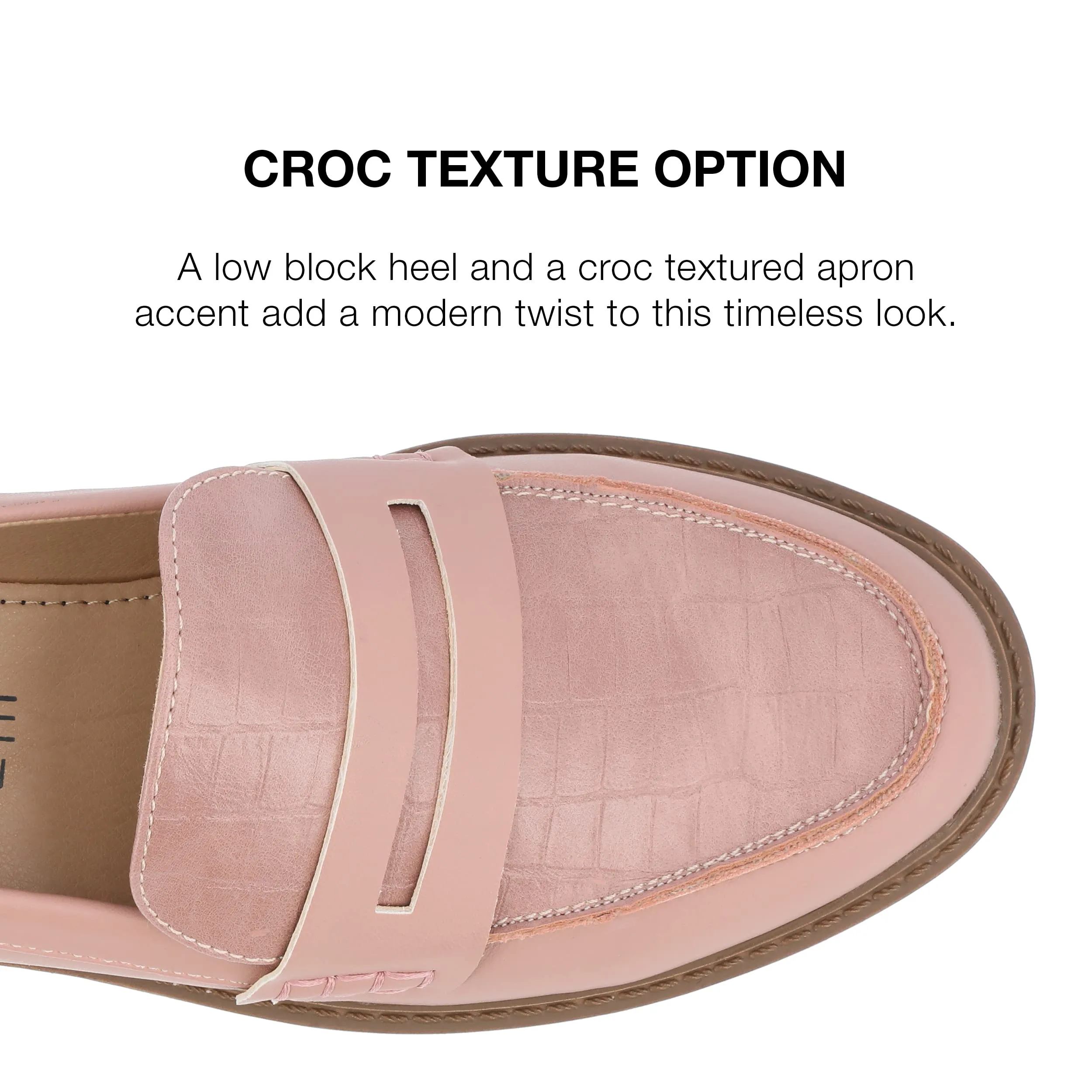 Journee Women's Comfort Foam Kenly Loafer Blush, 9