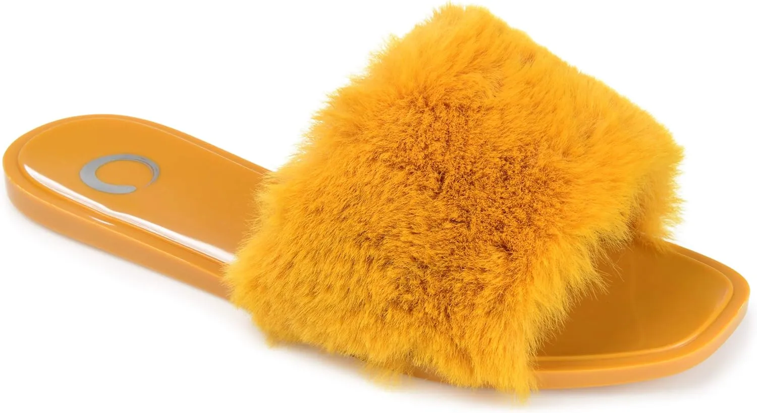 Journee Women's Faux Fur Dusk Slide