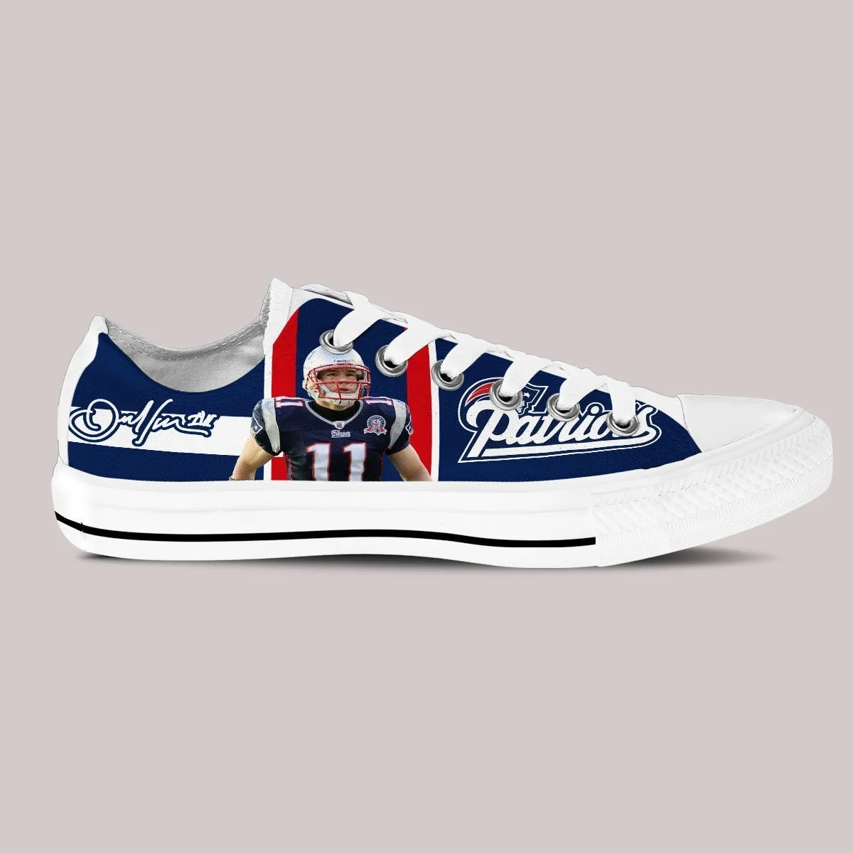 julian edelman ladies low cut sneakers