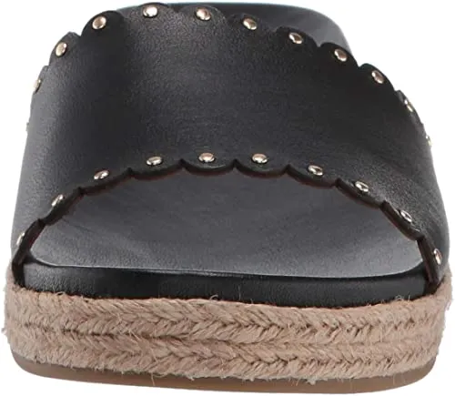 kate spade new york Women's Zeena Slide Sandal, Black, 5 M US