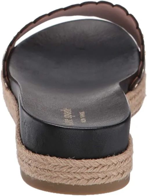 kate spade new york Women's Zeena Slide Sandal, Black, 5 M US