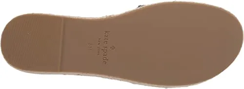 kate spade new york Women's Zeena Slide Sandal, Black, 5 M US