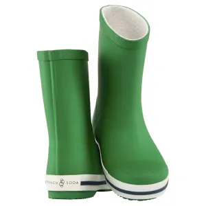 Kids Rubber Gumboots - Green