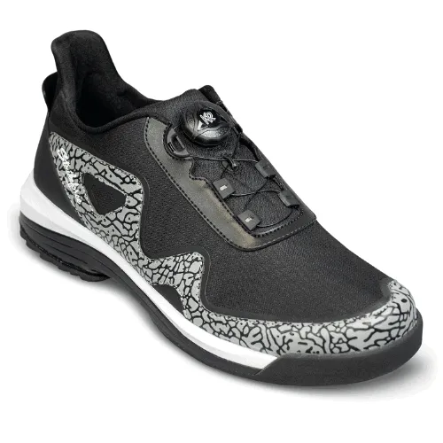 KR Strikeforce TPC The Gladiator Black/Stone High Performance Mens Left Hand Bowling Shoes