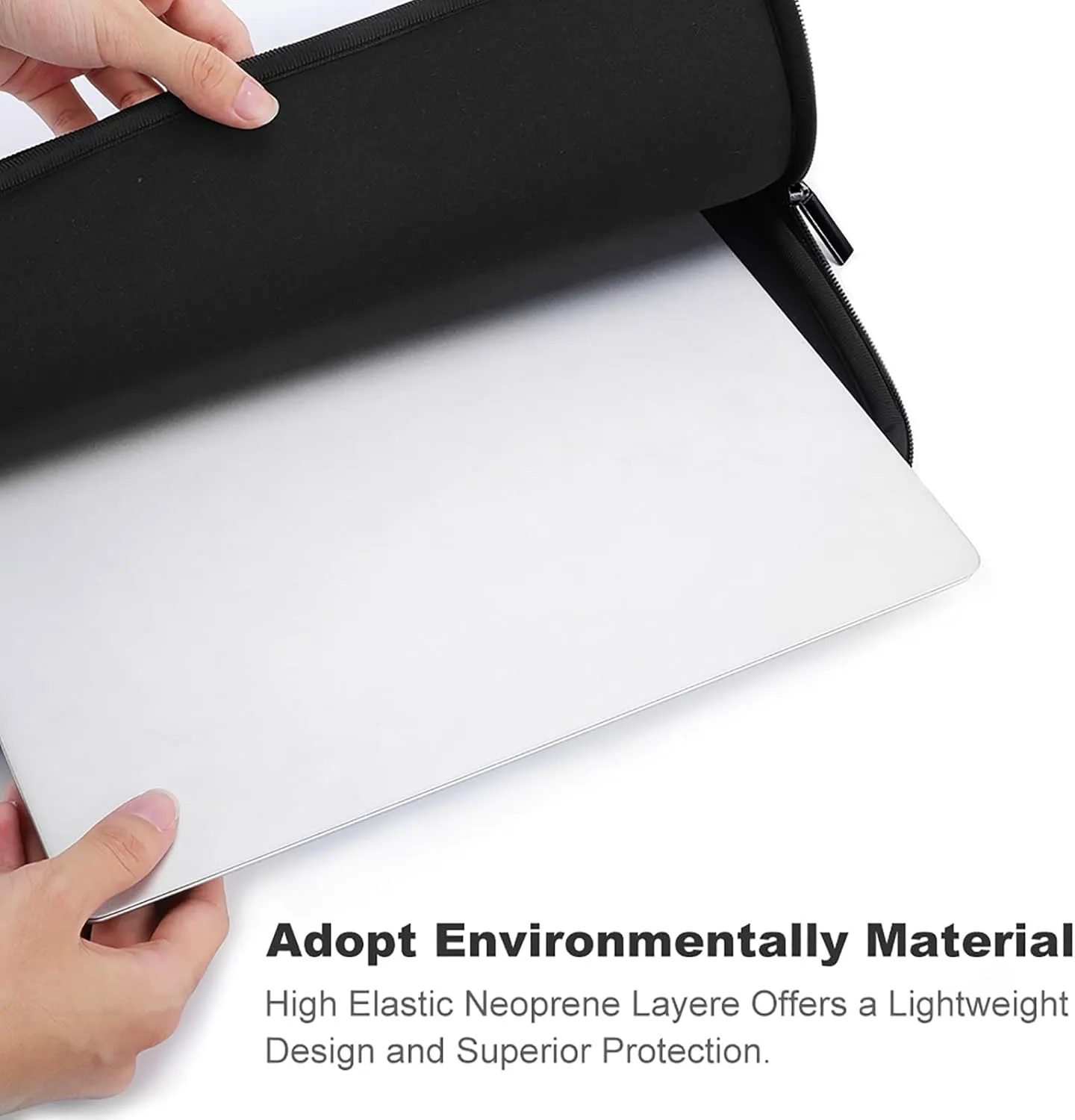 Laptop Shoulder Bag Laptop Bag Computer Bag Leaf Outline Doodle Messenger Bag for Unisex