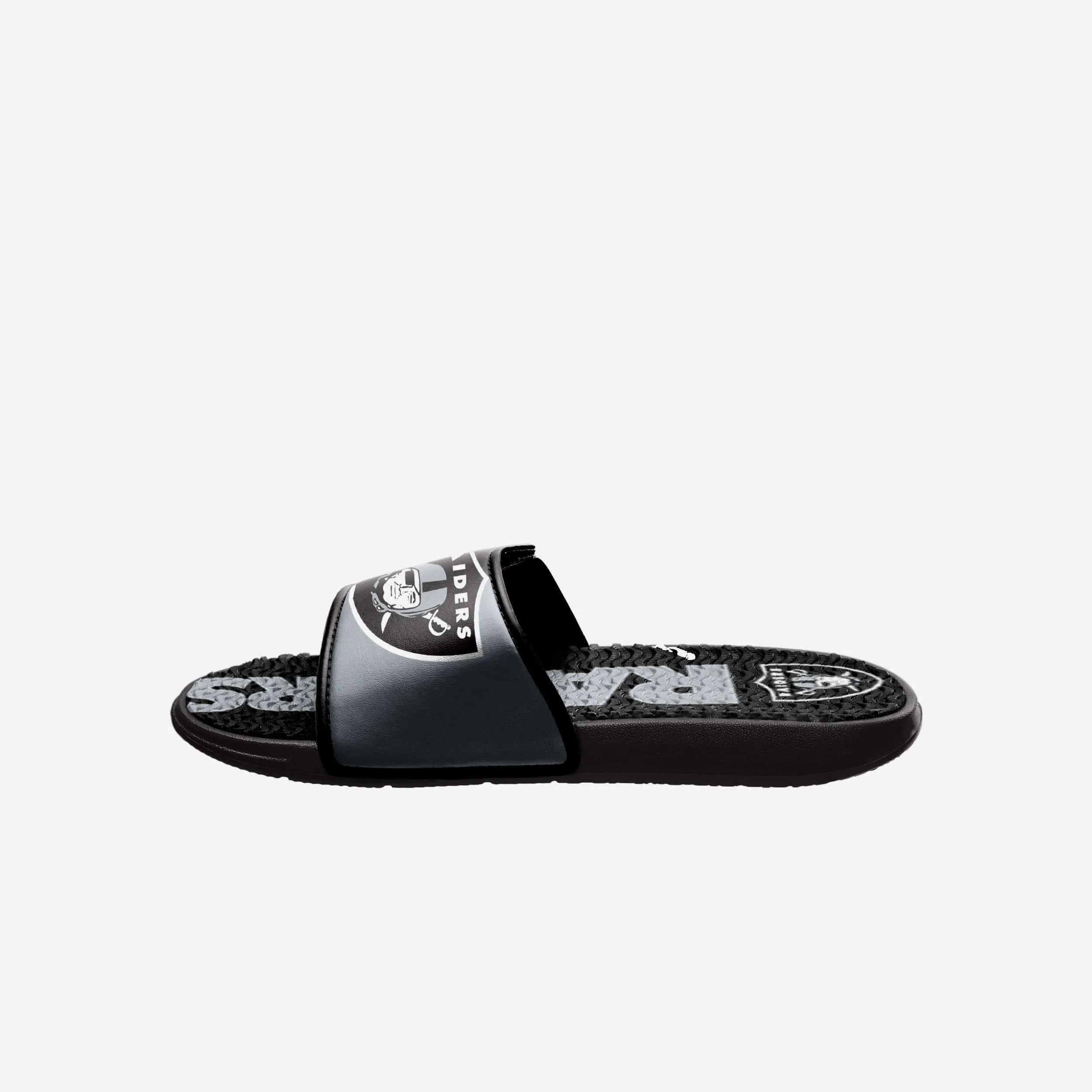 Las Vegas Raiders Colorblock Big Logo Gel Slide