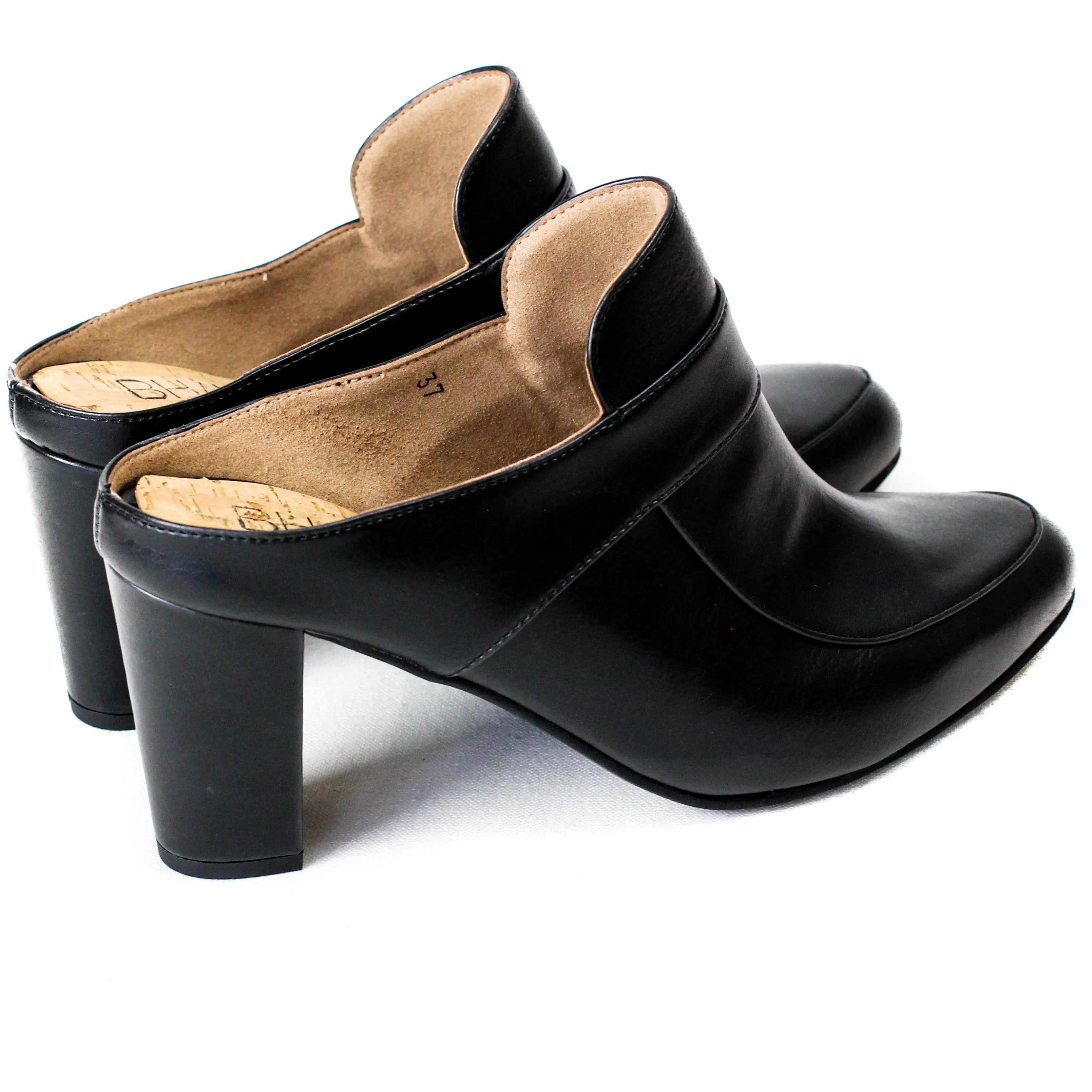 Last Chance! ALI BLOCK HEEL MULE 6, 7, 12