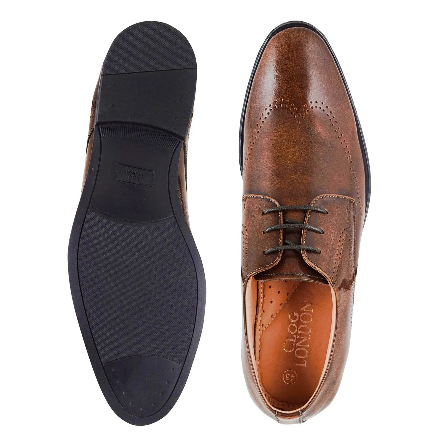 Leather Derby Shoes