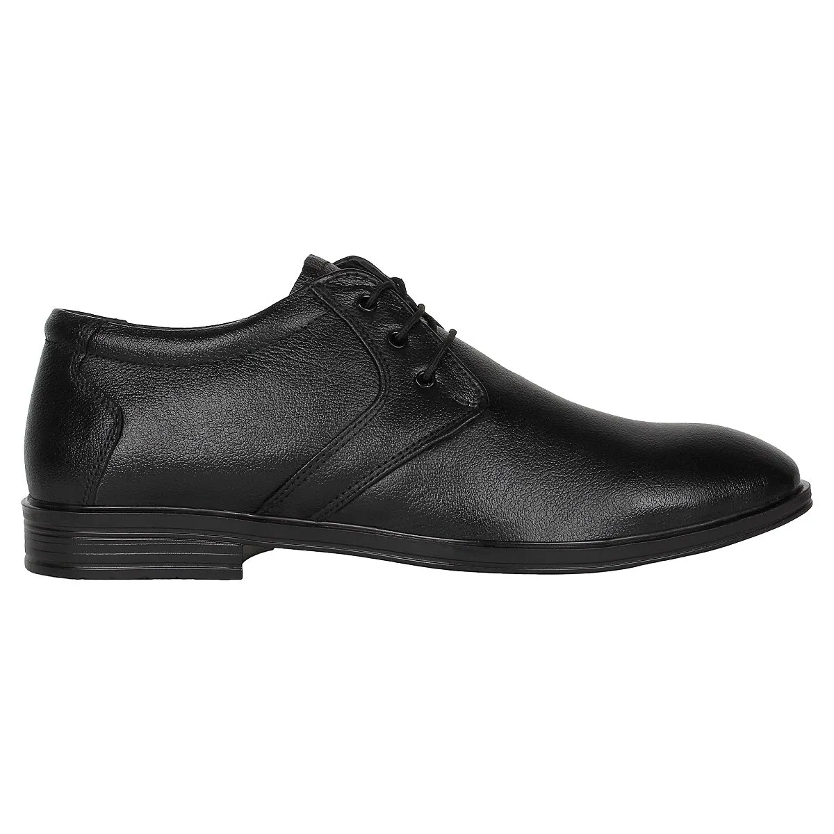 Leather Lace up Formal Shoes for Men - Defective