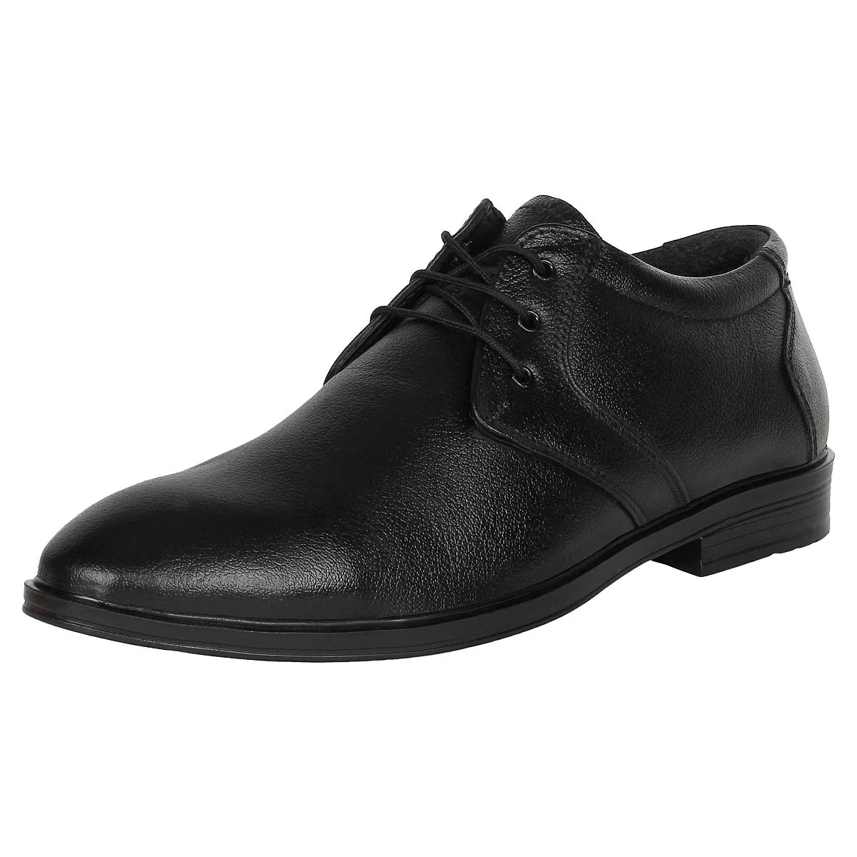 Leather Lace up Formal Shoes for Men - Defective