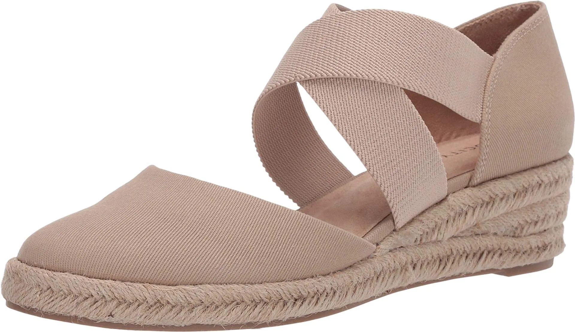 LifeStride Womens Keaton Loafer, Taupe Solid, 8 US