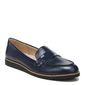 LifeStride Womens Zee Loafer, Navy Shiny, 9 US